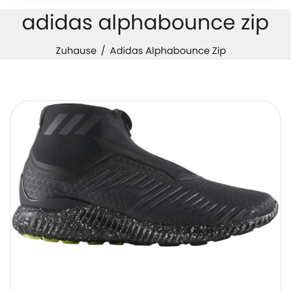 Adidas Men’s Black Shoes - Picture 1 of 4